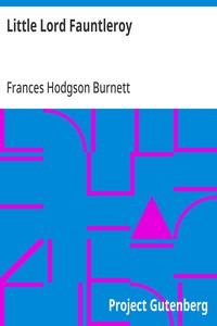 Little Lord Fauntleroy cover