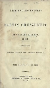 Martin Chuzzlewit cover