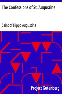 The Confessions of St. Augustine cover